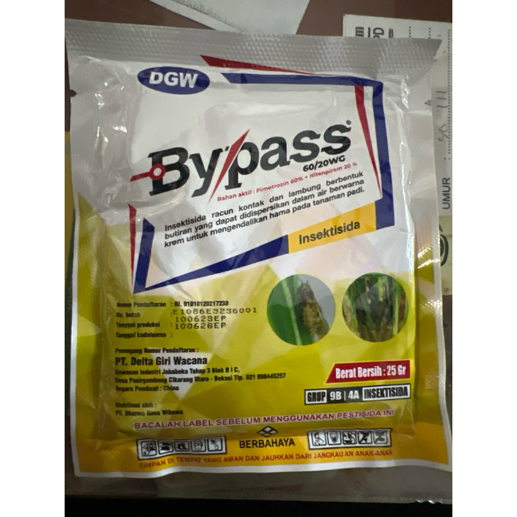 Bypass insektisida - Obat wereng