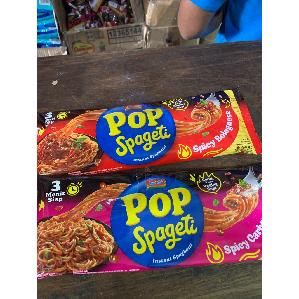 

Pop Spageti Spicy Bolognese / Spicy Carbonara 80gr
