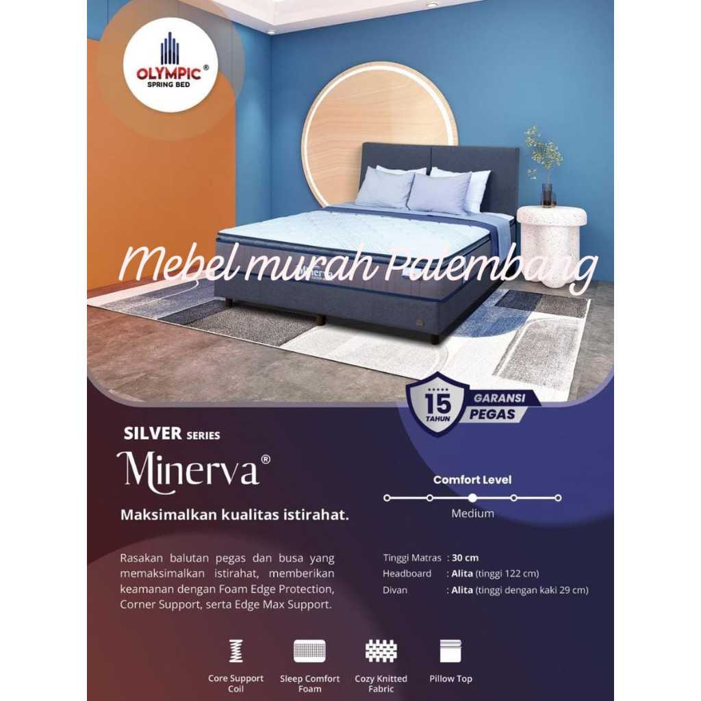 Kasur Matras Olympic MINERVA | Springbed Hotel Olympic Murah Palembang