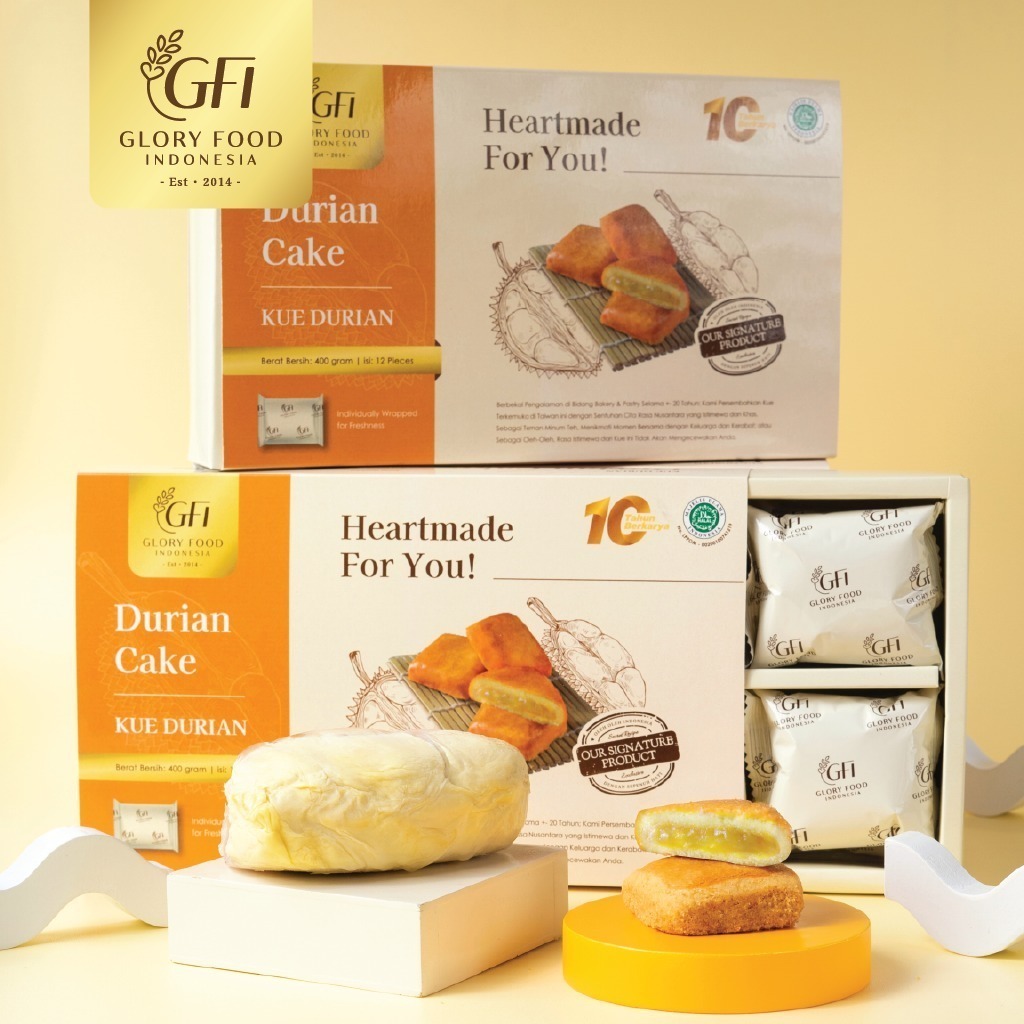 

GLORY FOOD DURIAN CAKE 400 gr