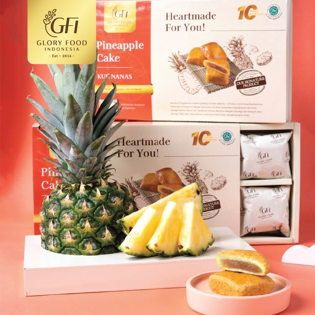 

GLORY FOOD PINEAPPLE CAKE 400 gr