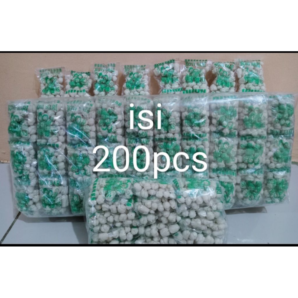 

pilus kencur renyah kemasan 1bal isi 10 pack (200pcs) eceran tiktak sukabumi