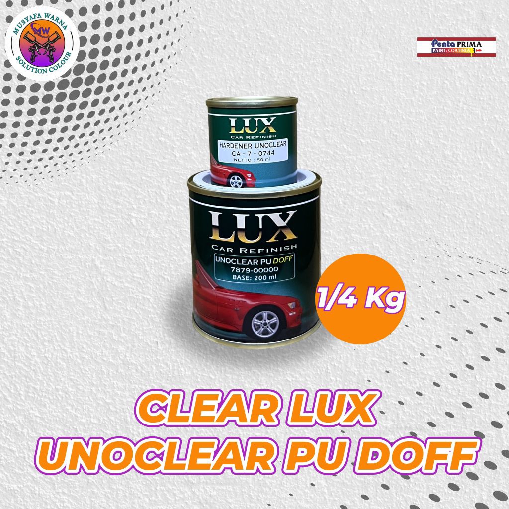 Clear Coat - Clear Lux Doff