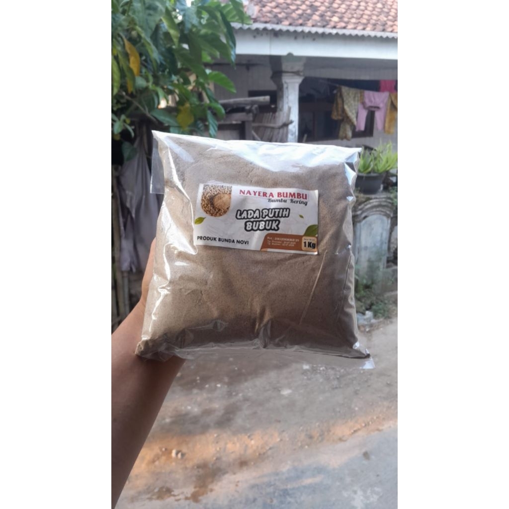 

Lada Hitam bubuk Nayerah 1KG/Lada Hitam bubuk 100%murni