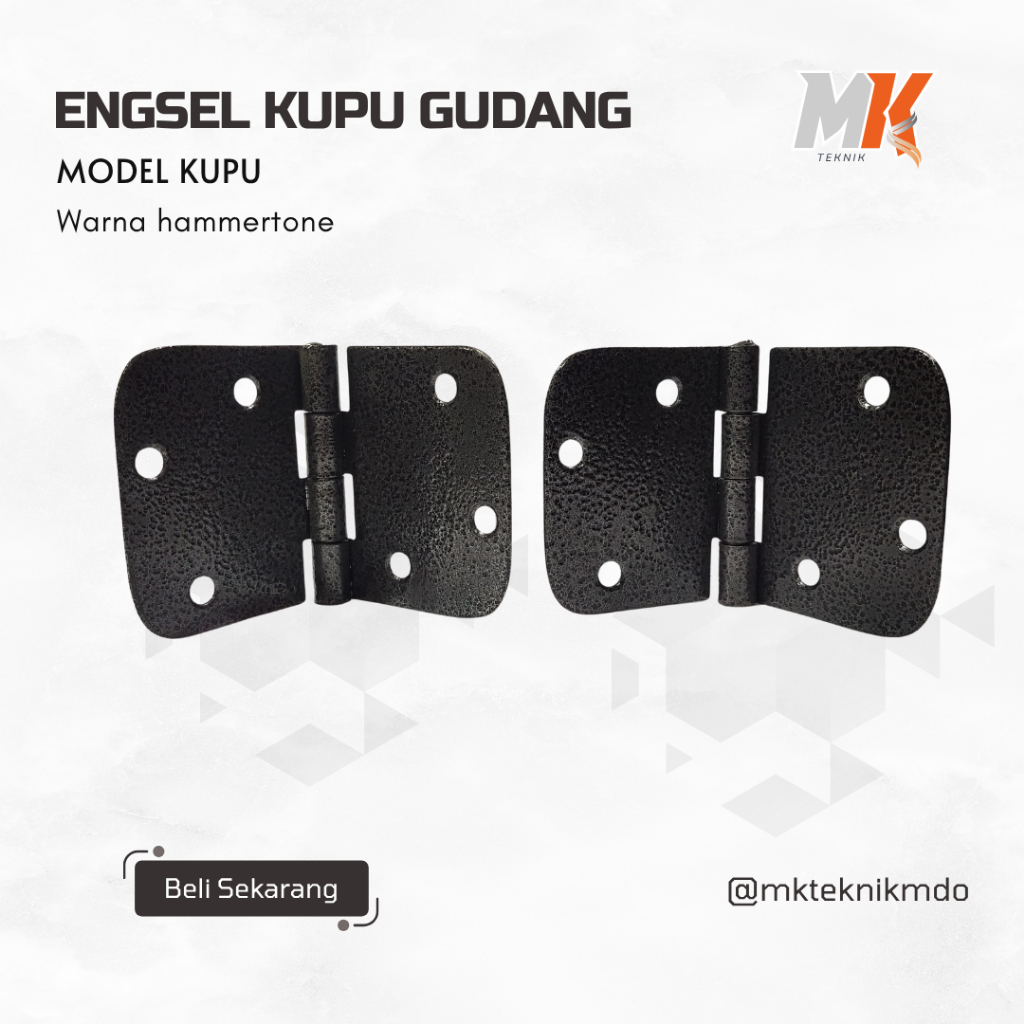 ENGSEL GUDANG KUPU HAMMERTONE / ENGSEL BESI GUDANG