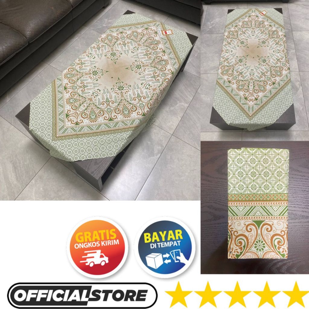 Taplak Meja Ruang Kantor Sekolah Guru Alas Tamu Tradisional Terbaru Motif Batik Tulis Asli Pekalonga
