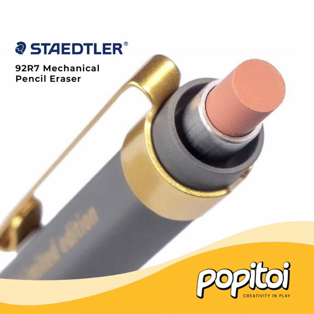 

Staedtler PARTS Hexagonal Drafting Mechanical Pencil 0.5 mm Tip Pensil Eraser Refill