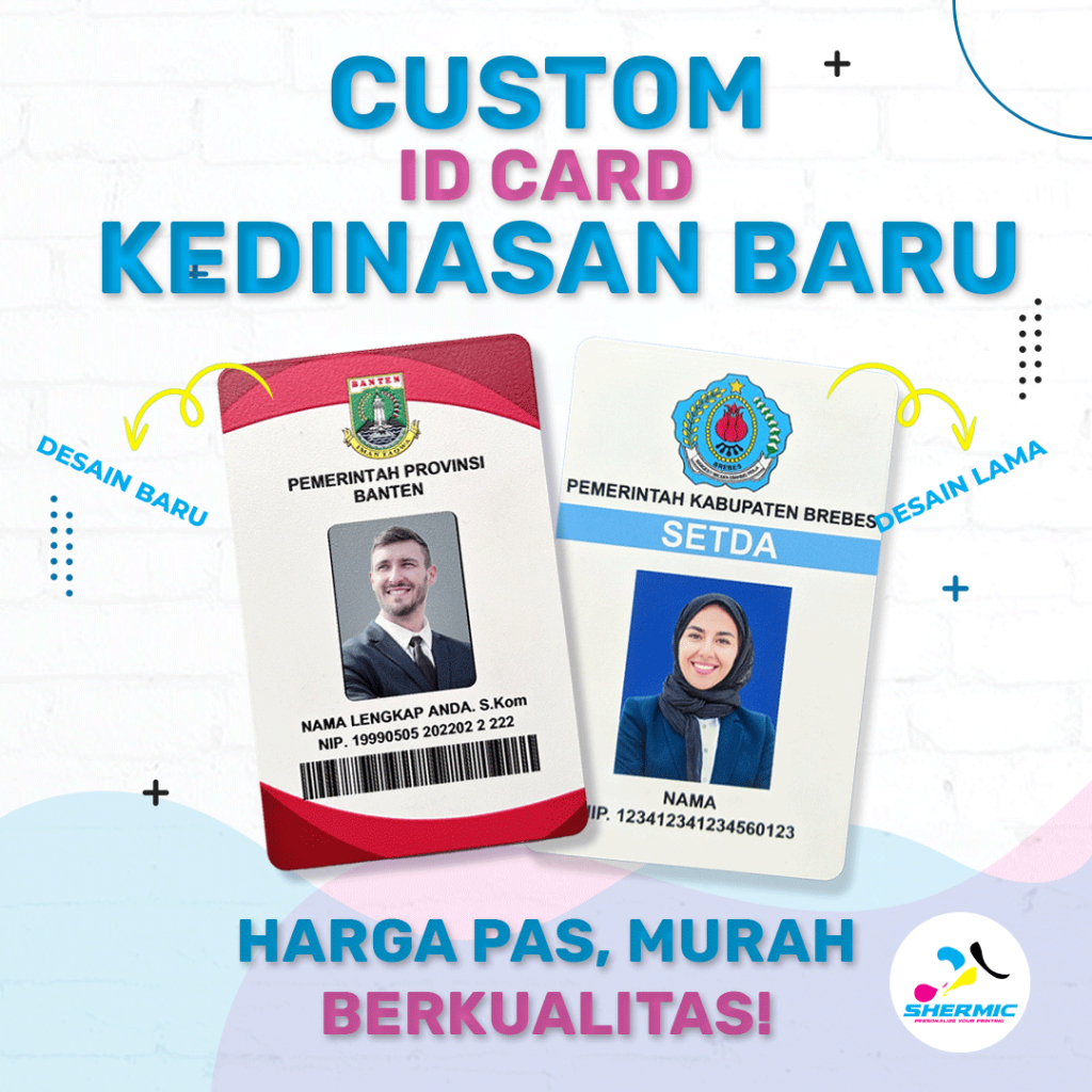 

Cetak Custom Print UV DESAIN ID CARD Name Tag TERBARU BERKUALITAS