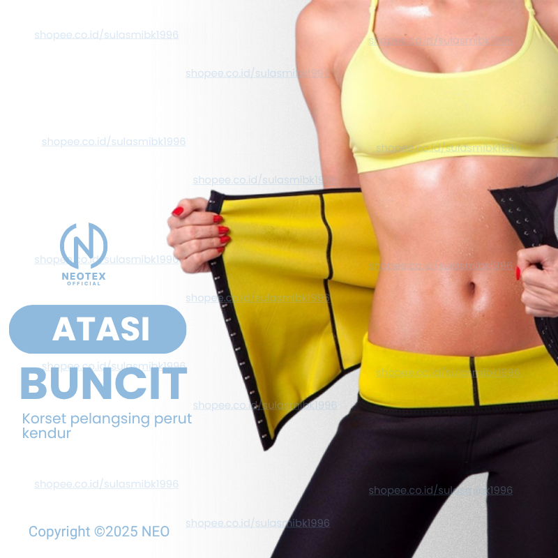 Korset Perut Buncit Corset Pelangsing Pembakar Lemak Alat Pelangsing Perut Wanita