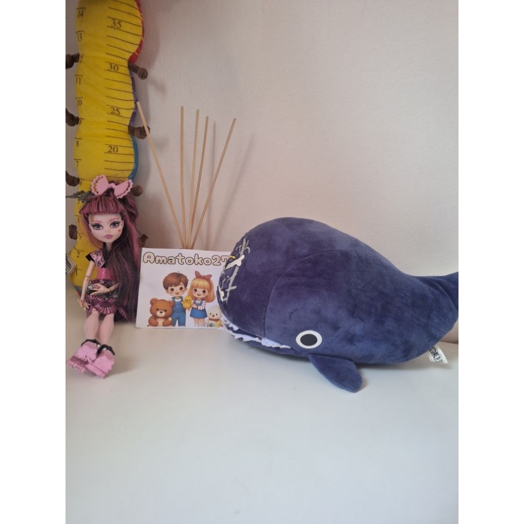 Boneka laboon one piece ikan paus