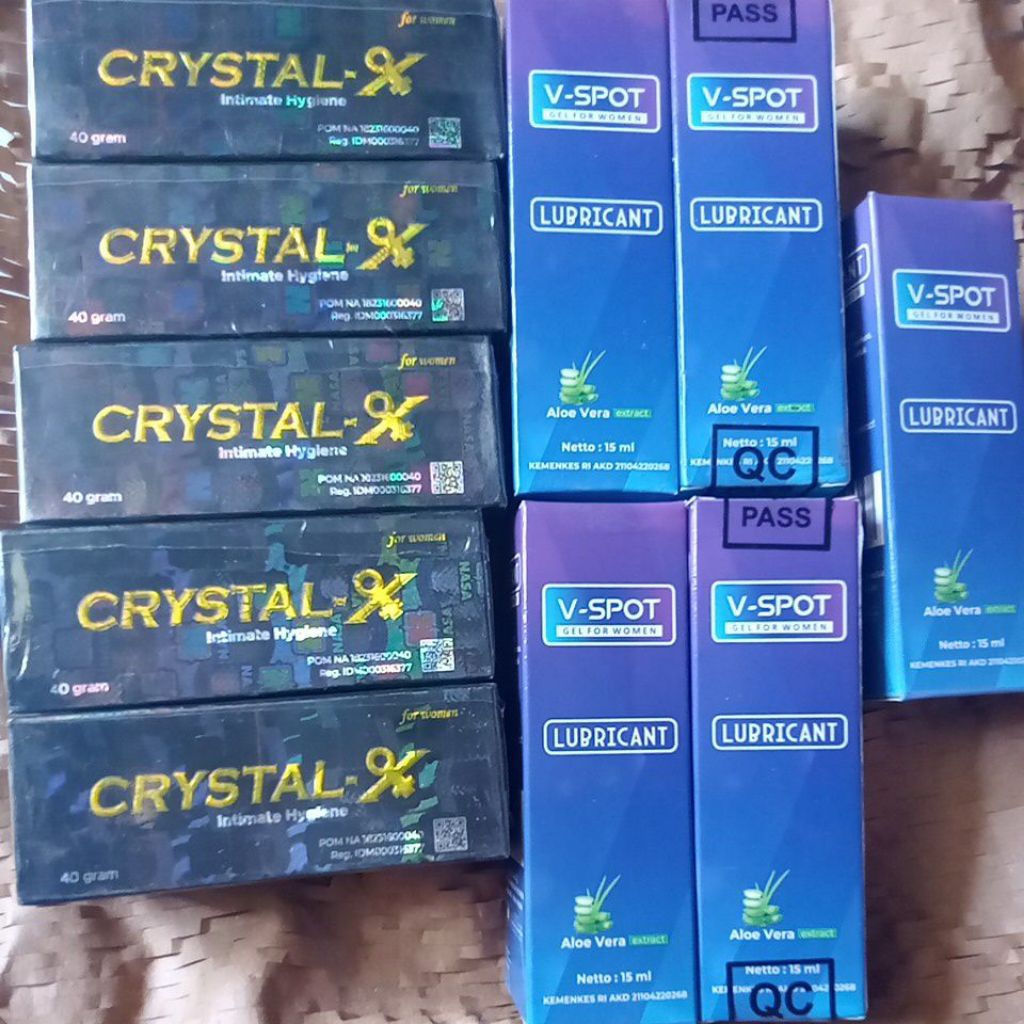 Cristal x 40 gram free vspot stok terbatas
