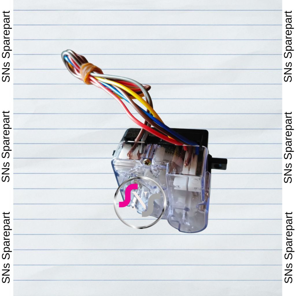 Timer Mesin Cuci Kuping Miring Kabel 6