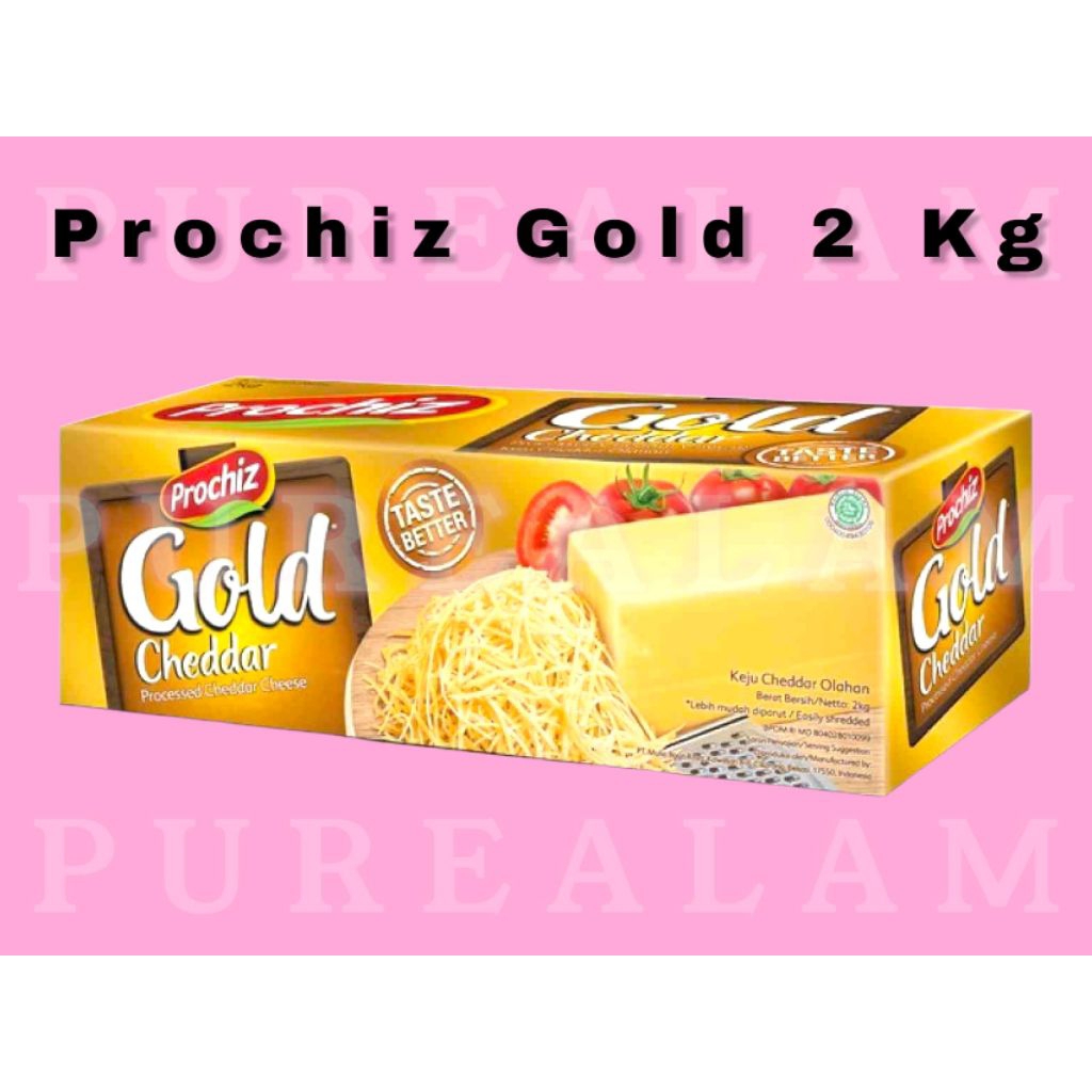 

Keju Prochiz Gold Cheddar 2kg Murah banget