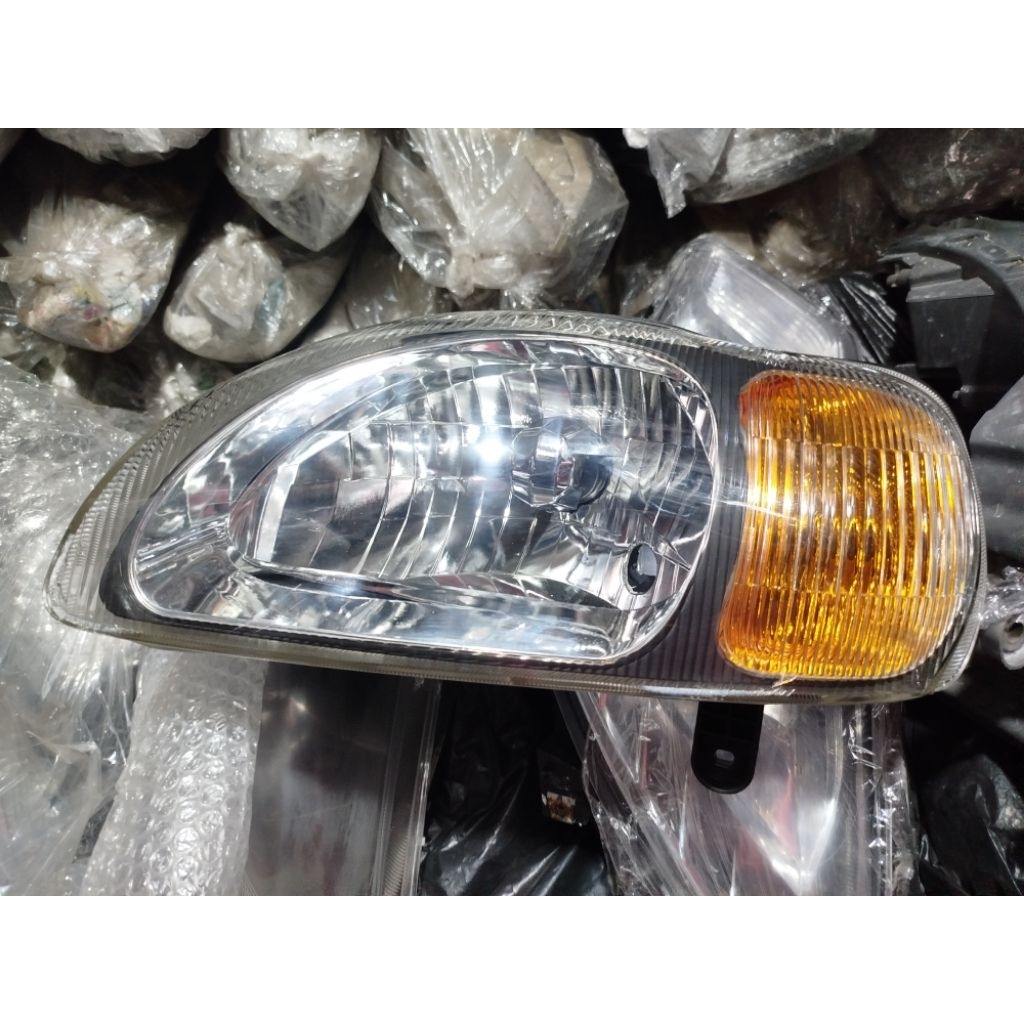 LAMPU DEPAN SUZUKI BALENO THN 2000-2002 ORIGINAL, HEADLAMP BALENO THN 2000-2002