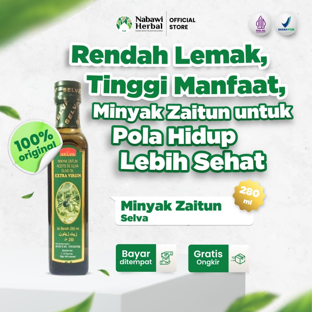 

SELVA - Minyak Zaitun Olive Oil Extra Virgin 250Ml