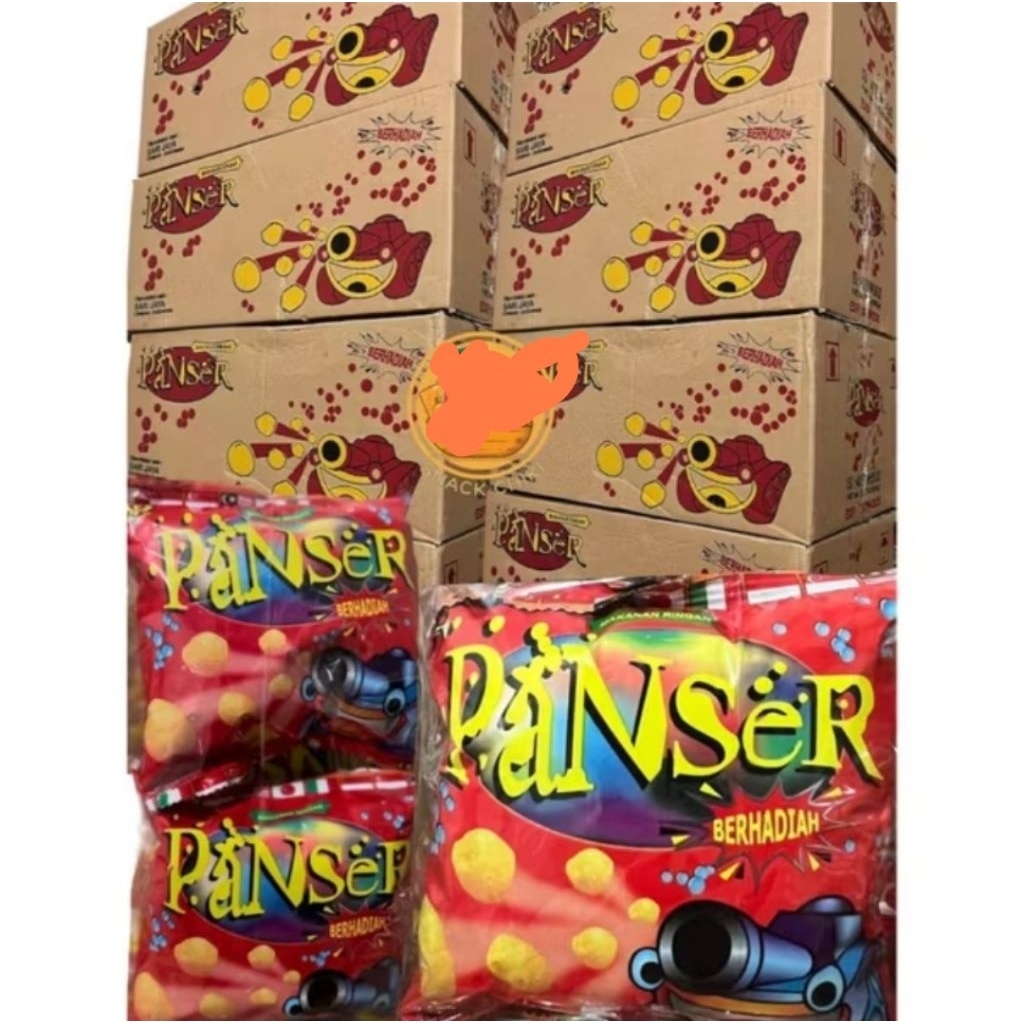 

snack Ciki Panser kemasan 1 dus isi 40pcs(Berhadiah)