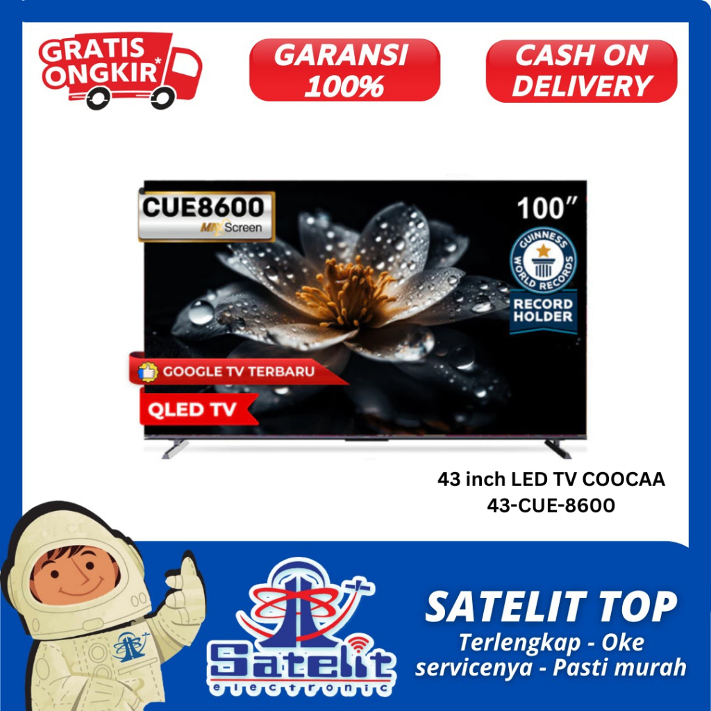 43 inch LED TV COOCAA 43-CUE-8600