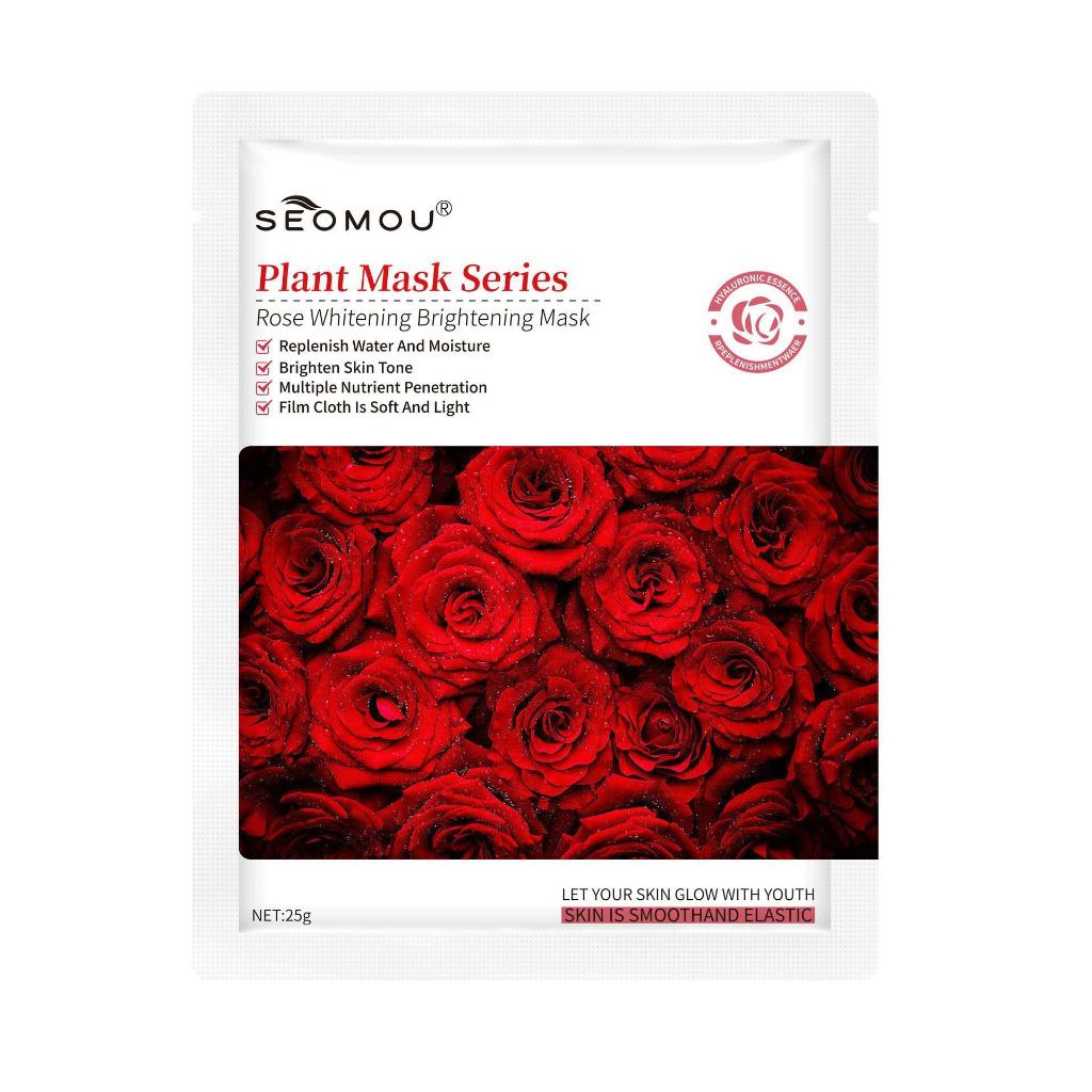 KORMESIC Whitening Moisturizing Sheet Fruit Face MaskKorean Skin Care Aloe Vera Soothing Facial Mask