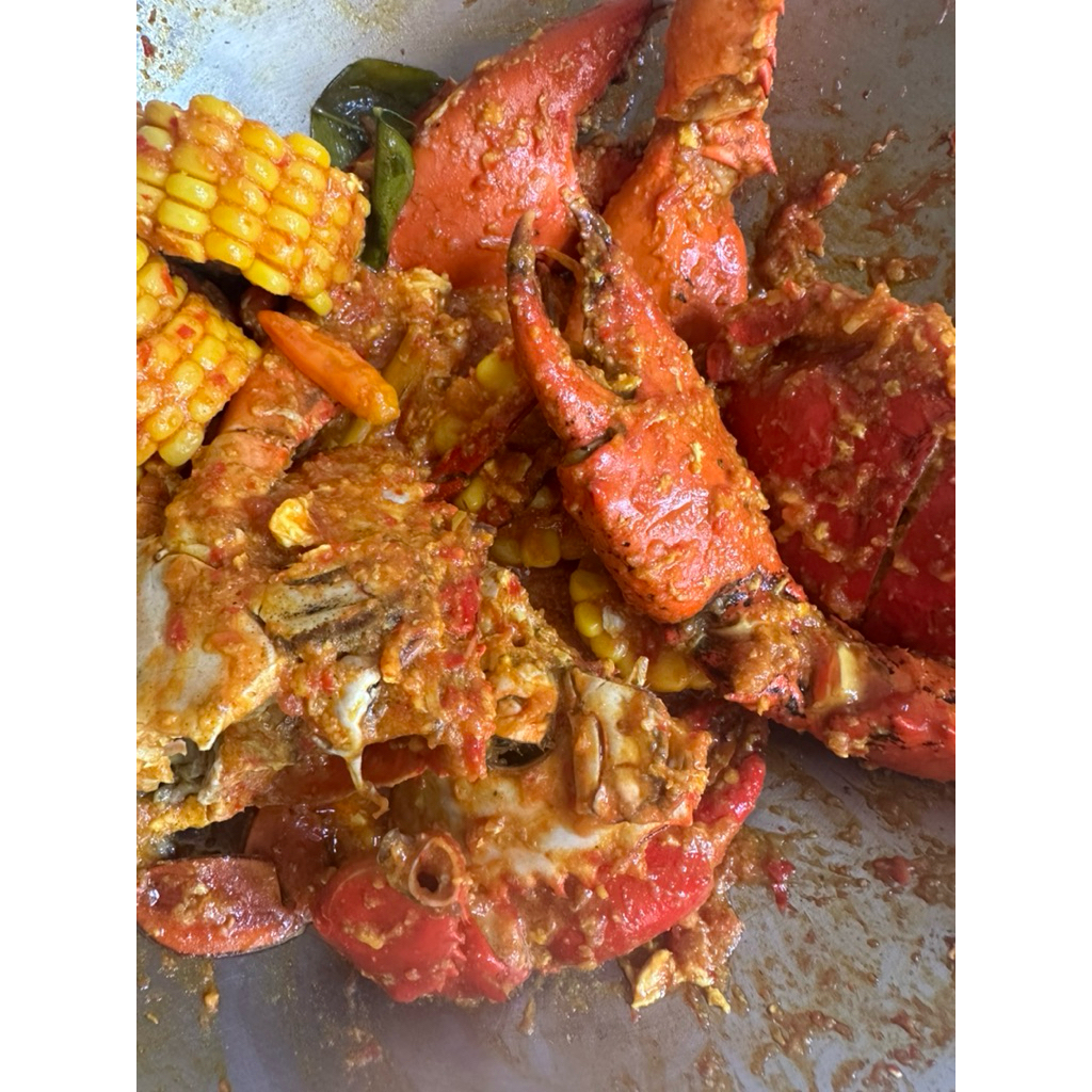 

Lauk Kepiting Saos Padang Jagung