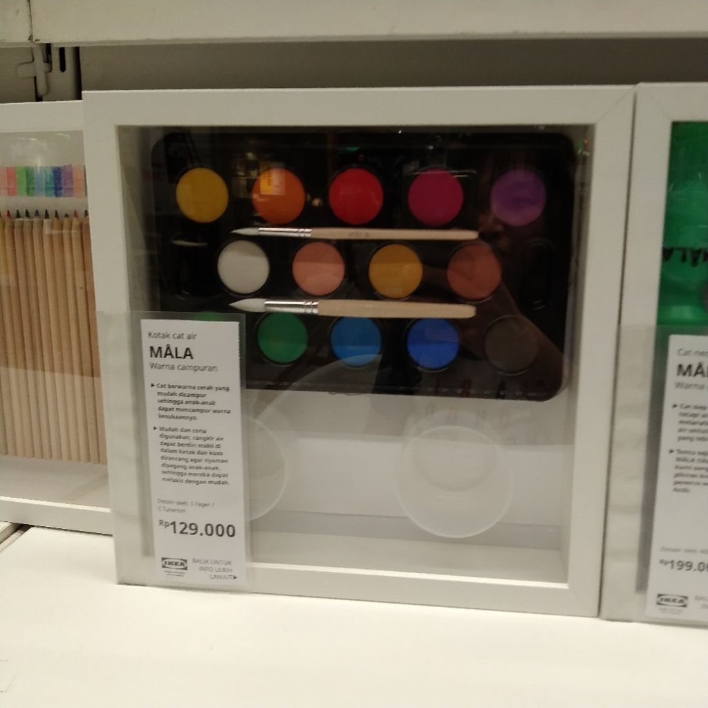 

Cat Air oles Dg Tempatnya Melukis Dirumah Free 2 Kuas Cat Mewarnai Kreatifitas Anak