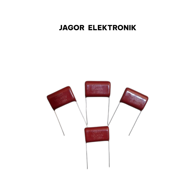 Kapasitor Milar 165J  400V isi 5pcs