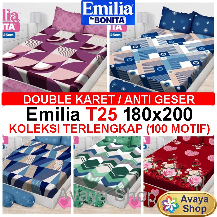 SPREI BONITA 180x200 EMILIA / SPREI BONITA KING EMILIA / SEPRAI BONITA 180x200 / EMILIA 180x200