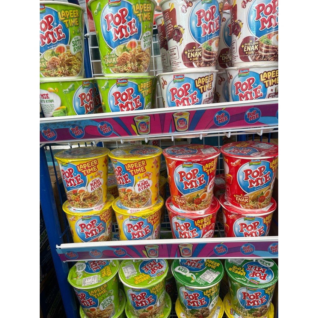 

POP MIE Mi instan Cup all varian (1pcs)
