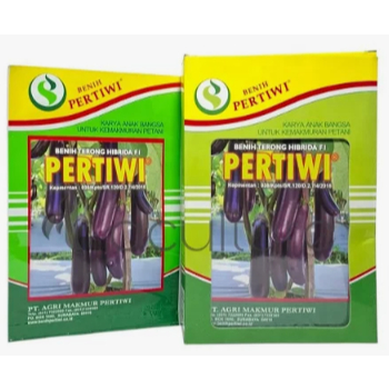 Benih bibit terong ungu hibrida PERTIWI F1 terung panjang 5 gram