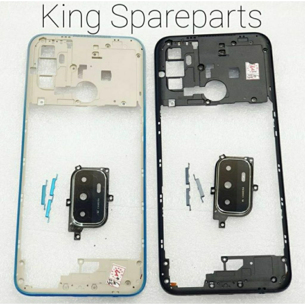 FRAME BEZZEL OPPO A53 - TUTUP MESIN BELAKANG