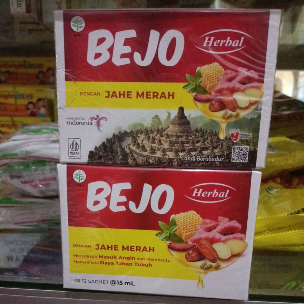 

Bejo Jahe Merah Herbal Masuk Angin