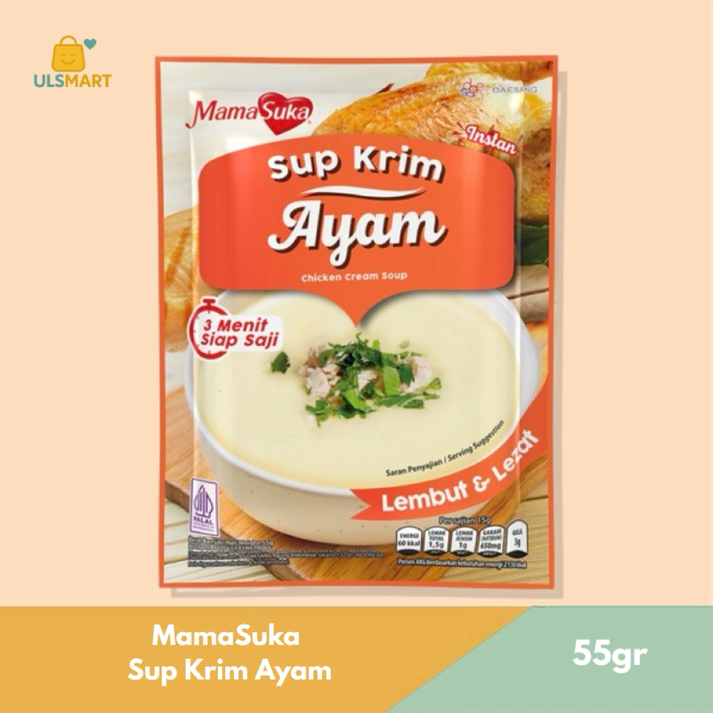 

MamaSuka Sup Krim Ayam 55 g