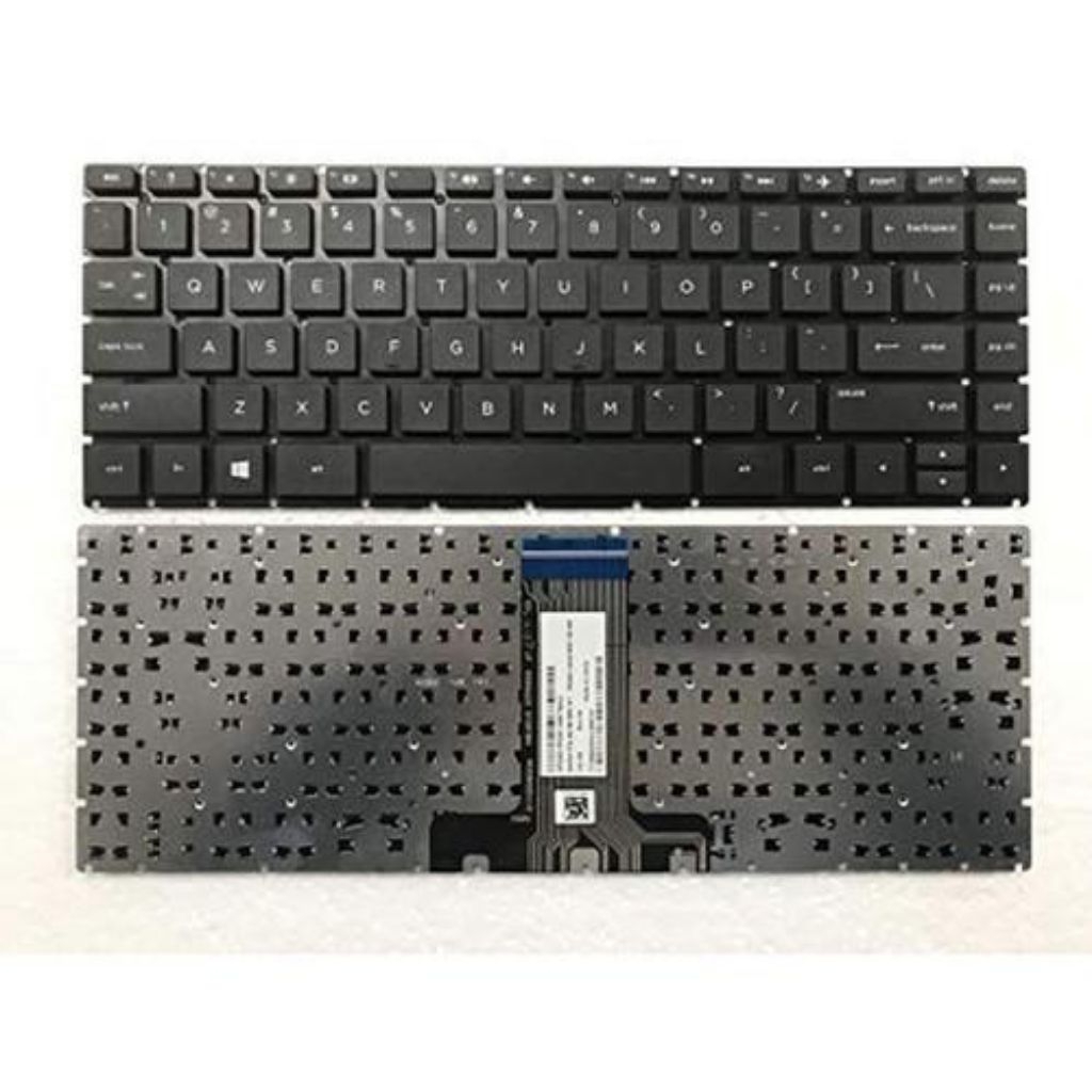 Keyboard HP 240 G6, 245 G6, 246 G6, 14Bw Hitam