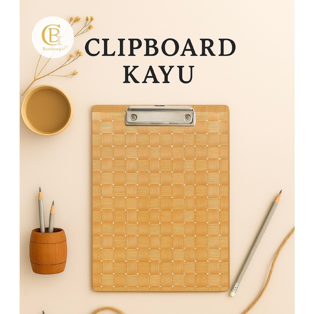 

GROSSIR 6 PIECE / CLIPBOARD KAYU MURAH / CLIPBOARD TIKAR KOTAK KOTAK / PAPAN UJIAN KAYU / PAPAN UJIAN TIKAR