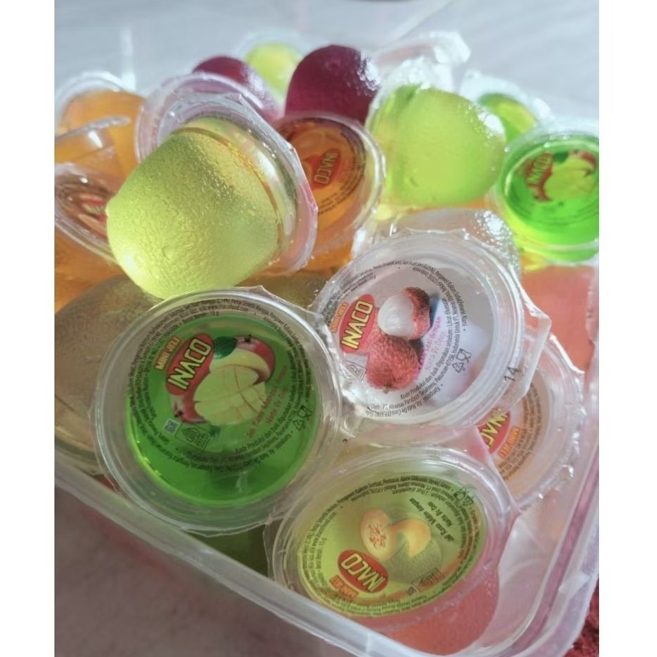 

Jelly Inaco Jelly Rasa Buah-buahan segar enak buat cemilan