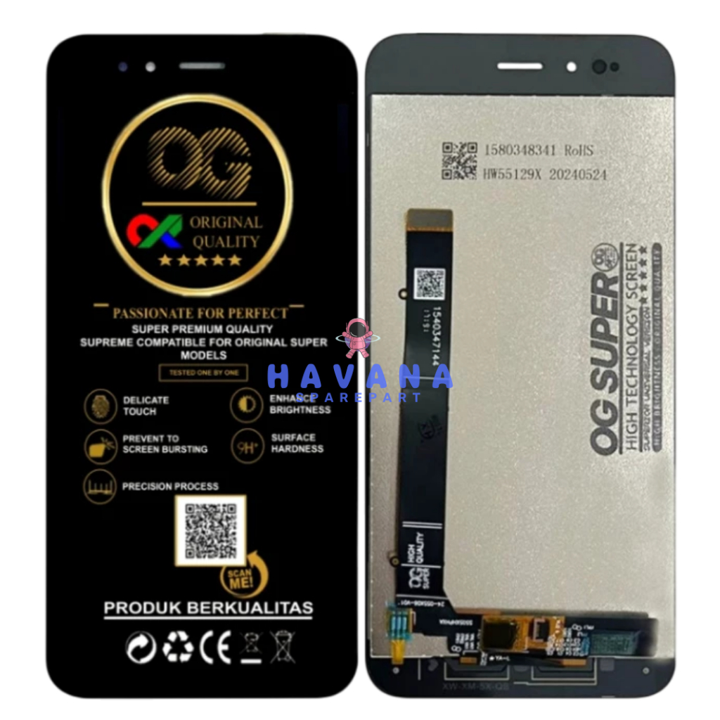 LCD XIAOMI MI5X / MIA1 - ORIGINAL FULLSET