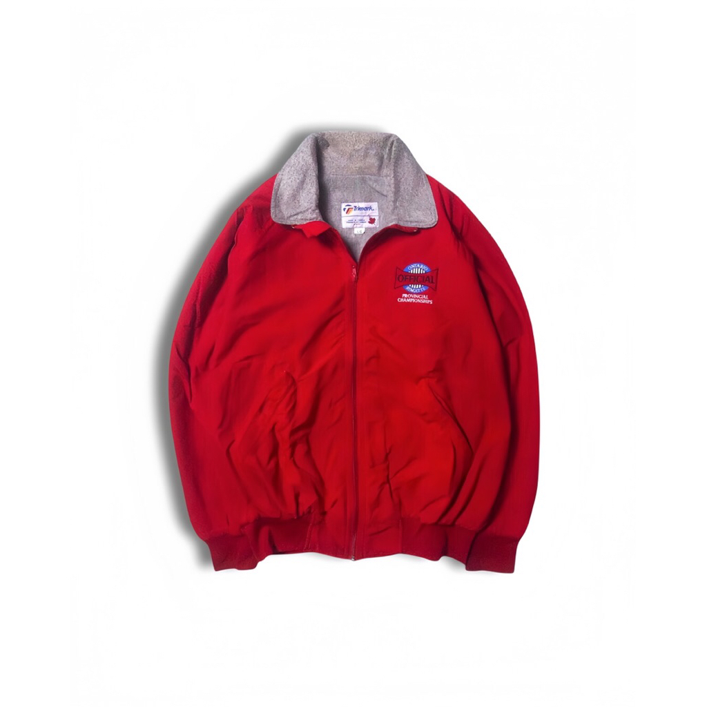 Bomber varsity jacket hoki team canada