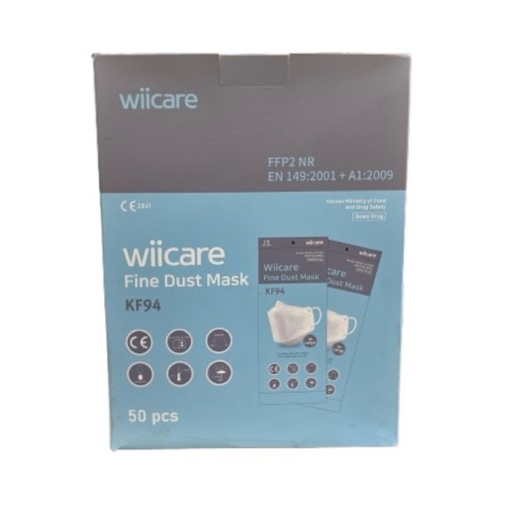 Masker KF94 (Brand Wiicare) Resmi Kemenses Made In Korea