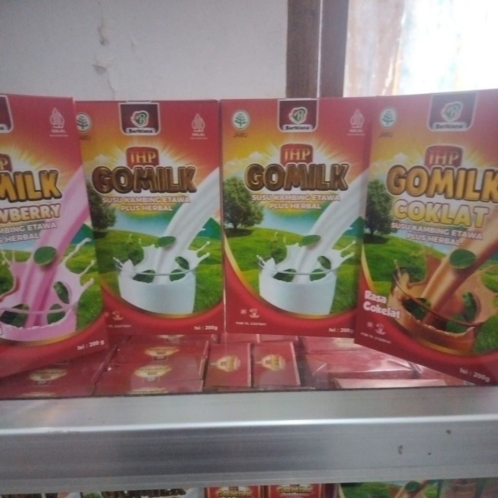 

4 BOX SUSU KAMBING ETAWA GOMILK(bisa mix rasa chat saja)