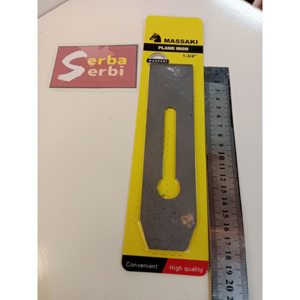 *MANUAL MATA KETAM*Mata ketam manual plane irons 1-3/4"