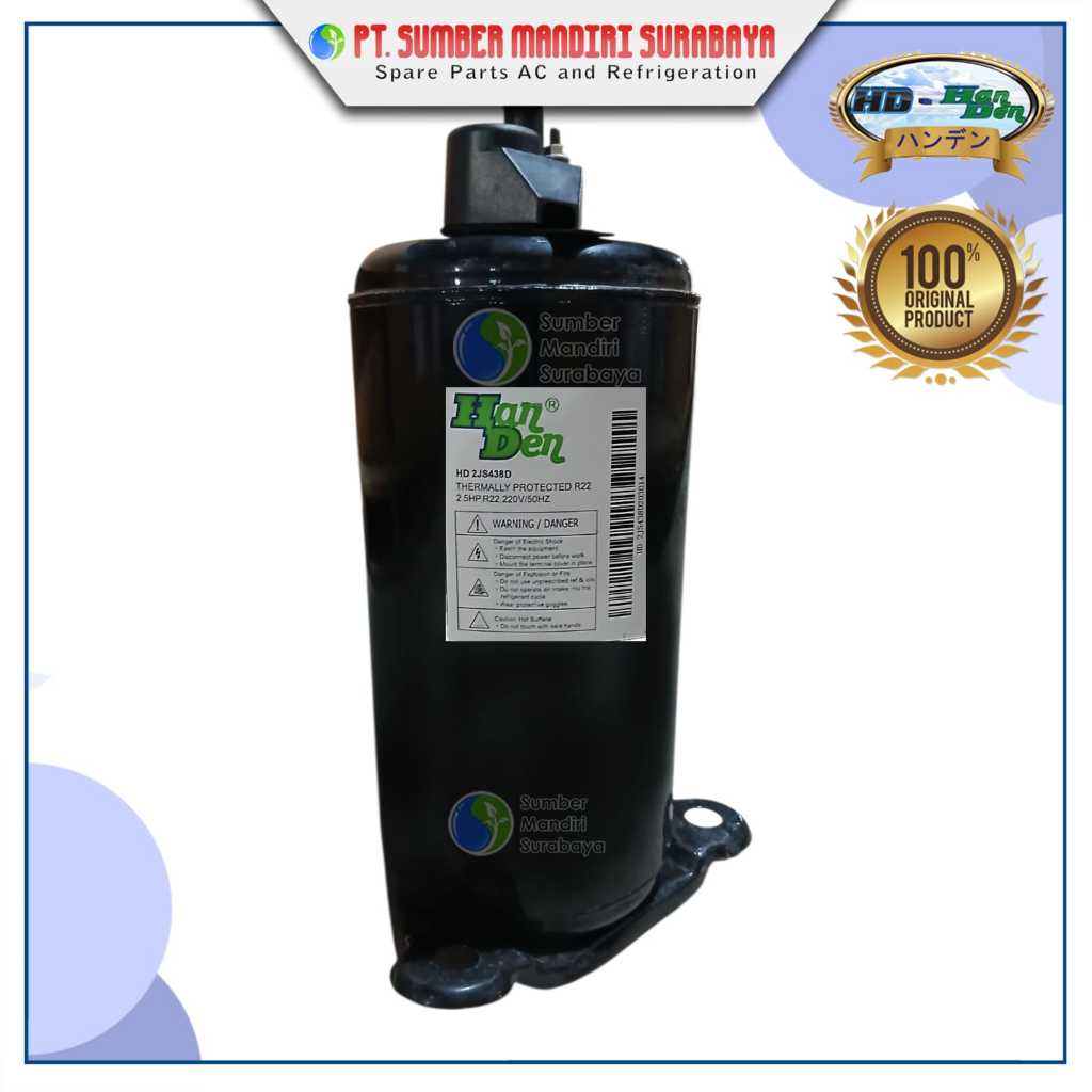 COMPRESSOR AC HANDEN 438 - 2.5PK