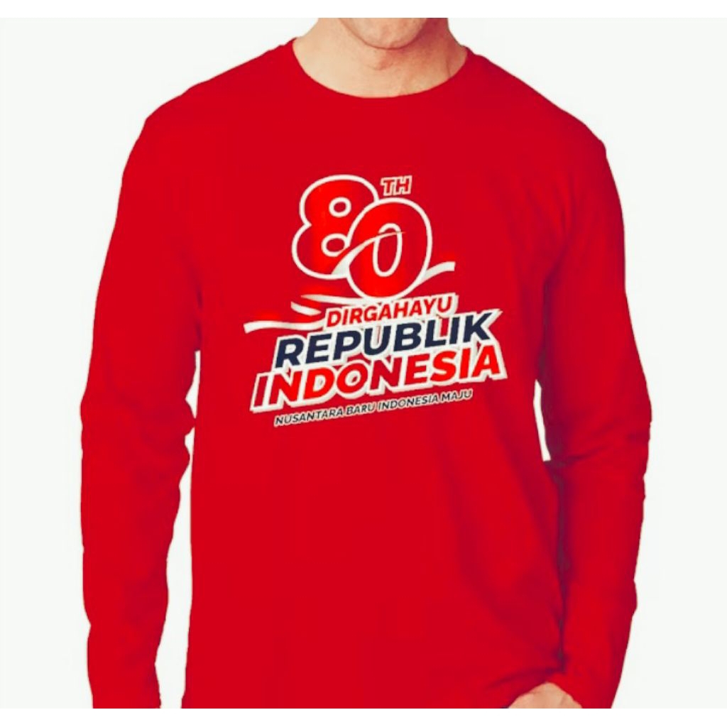 Baju kaos indonesia merah putih