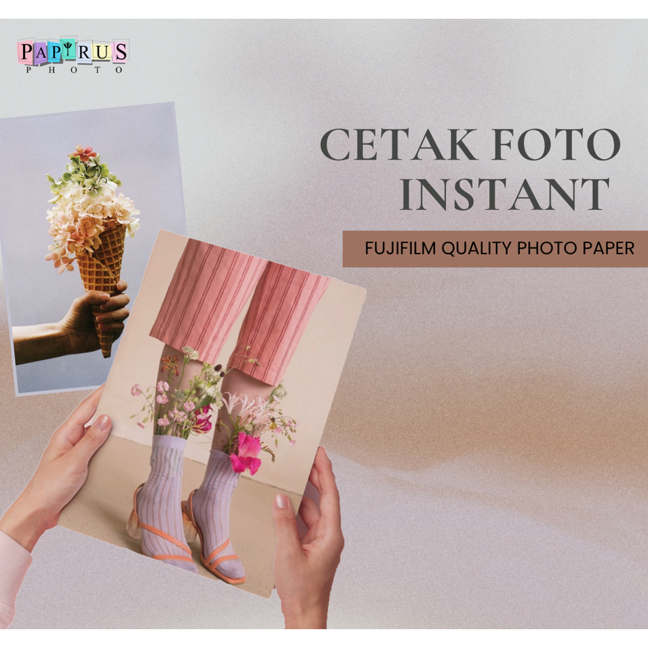 Cetak Foto Instan Papyrus Photo / Fujifilm Quality Photo Paper Doff / Matte