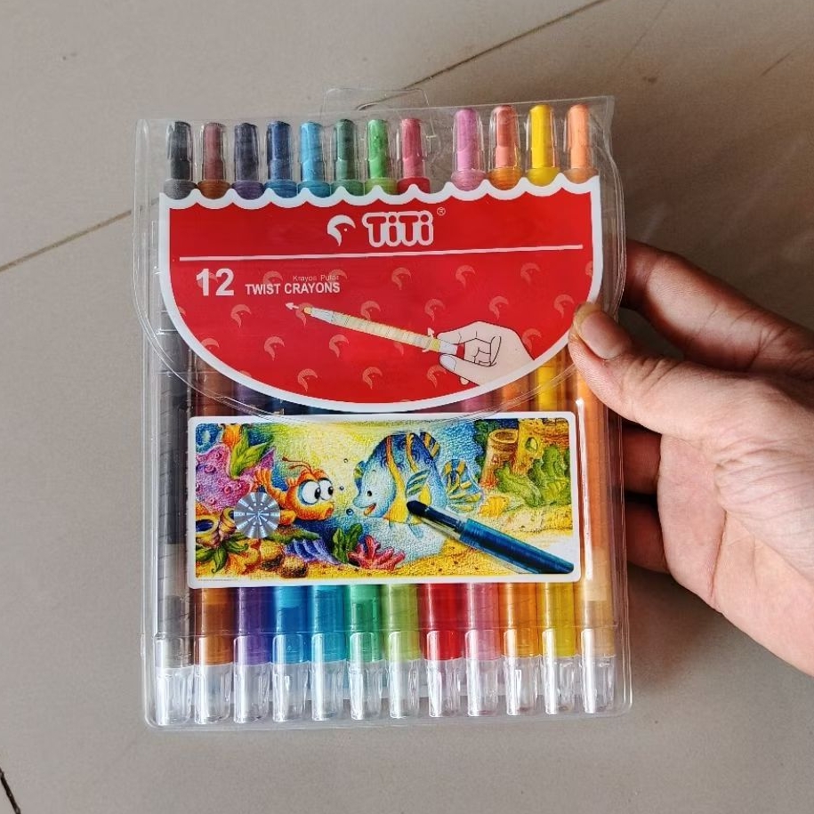 

Crayon Putar Titi 12 Warna Panjang