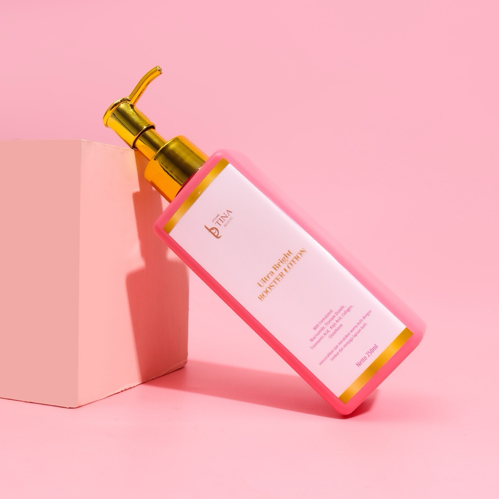 [LOTION DOSTING PINK]TINA BEAUTY ULTRA BRIGHT BOOSTER LOTION//LOTION DOSTING TINA BEAUTY BUDGET PELA
