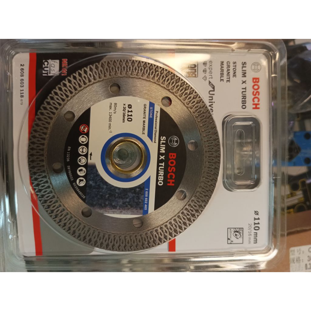 Diamond wheel Bosch Mata potong Gerinda Keramik Granit biru Batik