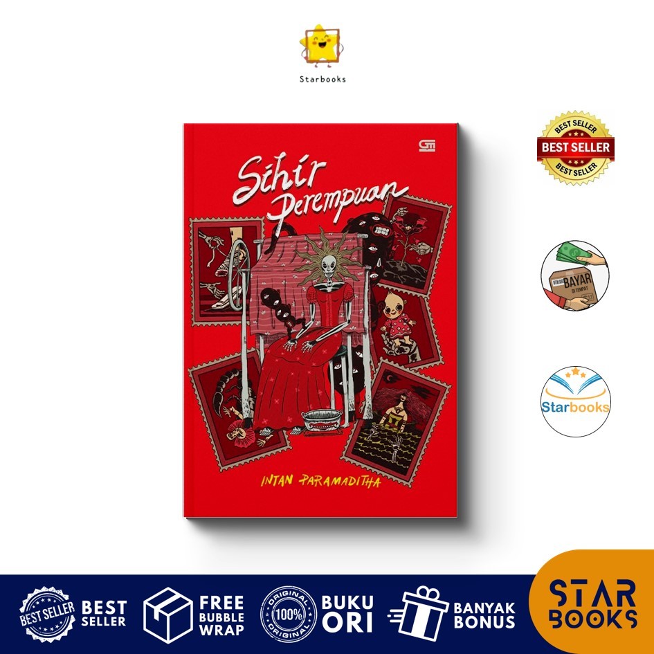 Buku Sihir Perempuan Hardcover - GRAMEDIA (Novel)