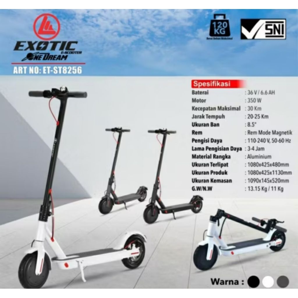 Exotic ST 8256 Skuter Listrik