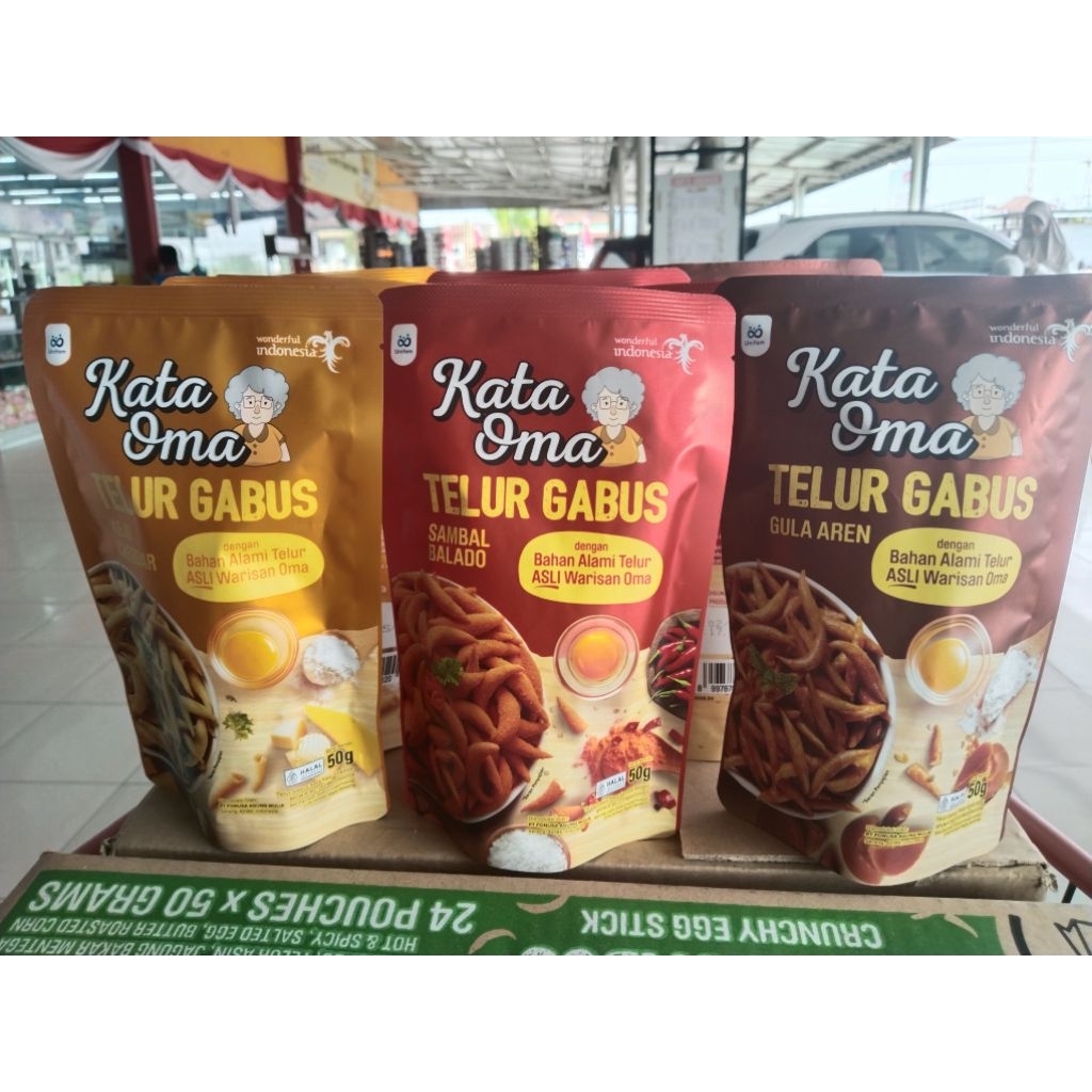 

Kataoma Telur Gabus 50gr