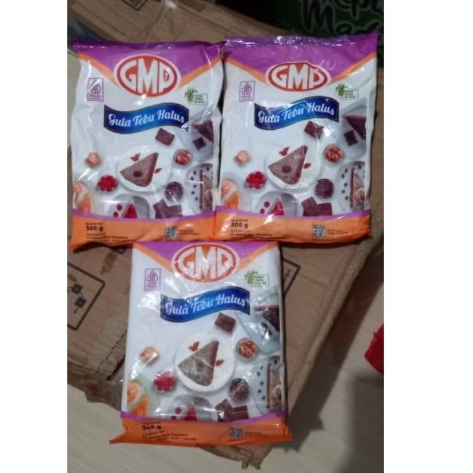 

Gula Halus Merk GMP kemasan 500gr