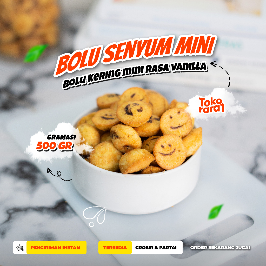 

Bolu kering mini senyum 500gr